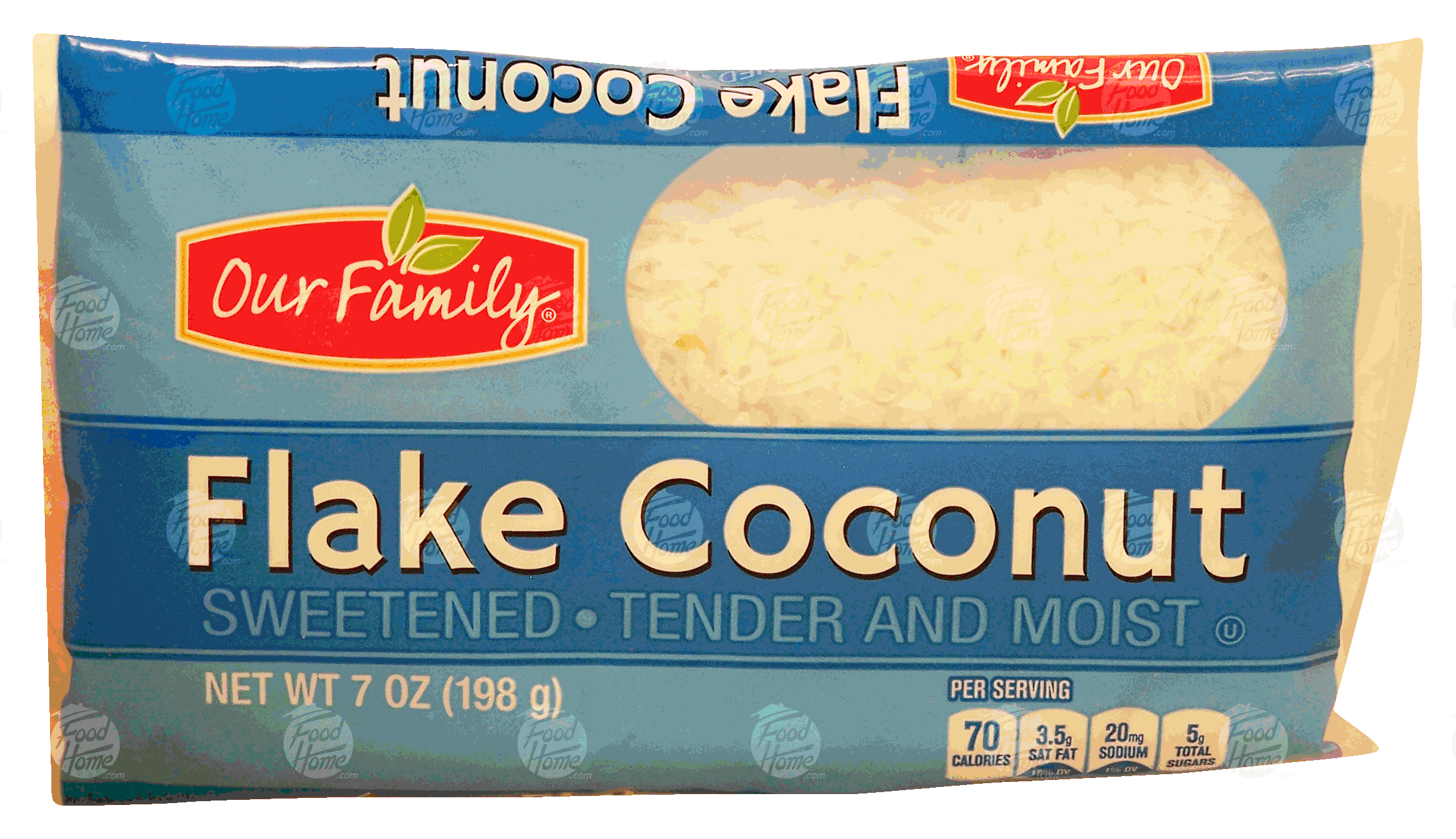 Our Family  flake coconut, sweetened Full-Size Picture